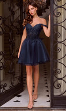 Ladivine CD0246 Sweetheart Neck Damas Dress - Silhouette Dresses