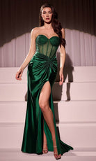 Ladivine CD2408 - Sweetheart Sheath Evening Dress