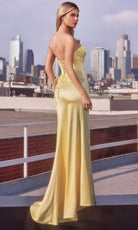 Ladivine CD381 - Corset Keyhole Evening Dress