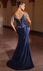Ladivine CD688 Fringe Detail Corset Dress