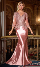 Ladivine CD720 Embroidered Mermaid Dress