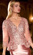 Ladivine CD720 Embroidered Mermaid Dress