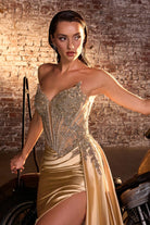 Ladivine CD722 Strapless Sheath Dress