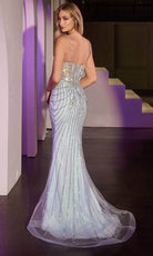 Ladivine CD766 - Rhinestone Sweetheart Neckline Prom Gown