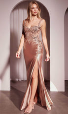 Ladivine CD775 - Sleeveless Sweetheart Neckline Prom Gown