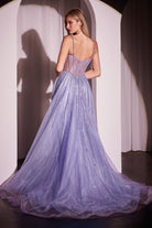 Ladivine CD863 Sweetheart Overskirt Dress