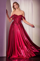 Ladivine CDS525 - Sweetheart Embellished Evening Dress