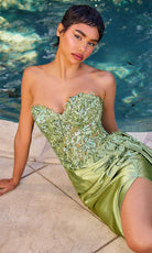 Ladivine CDS530 - Sequin Sweetheart Evening Dress