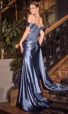 Ladivine CDS532 - Cold Shoulders Sheath Evening Dress