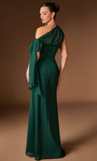 Ladivine CH2612 One Shoulder Sheath Dress