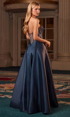 Ladivine CK2405 - Strapless Corset Mikado Ballgown