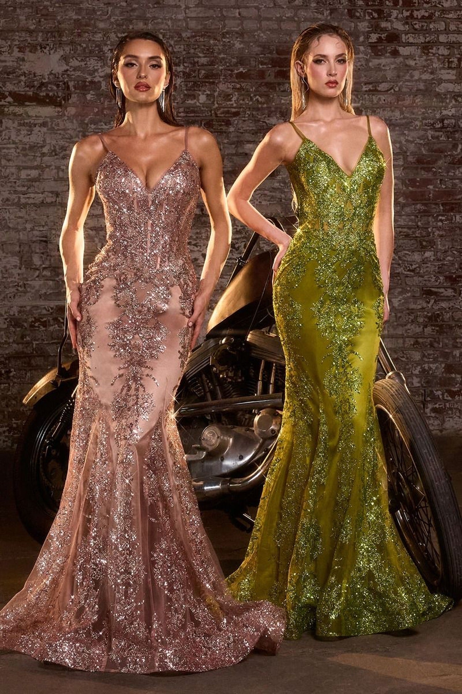 Ladivine J810 - Shimmer Corset Bodice Junior Prom Gown