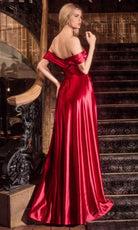 Ladivine J880 - Off-Shoulder Sweetheart Neck Prom Gown