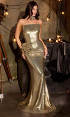 Ladivine J905 Fully Sequin Sheath Dress
