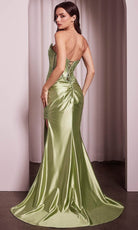 Ladivine KV1116 - Floral Sweetheart Evening Dress