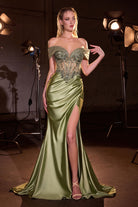 Ladivine KV1140 Sweetheart Beaded Dress