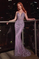 Ladivine OC007 - Glittered Mermaid Gown
