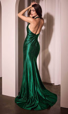 Ladivine SF117 - Beaded Halter Gown
