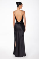 Ladivine T2000 - Low Cowl Back Long Formal Dress