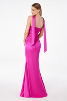 Ladivine T2012 - Strapless Satin Mermaid Gown