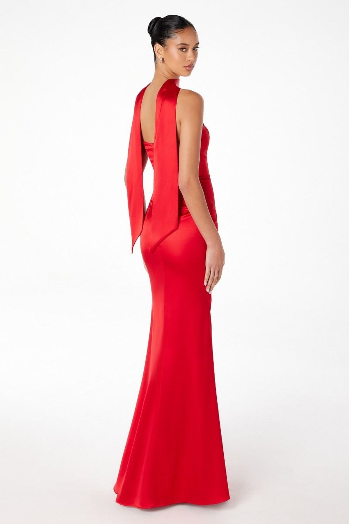 Ladivine T2012 - Strapless Satin Mermaid Gown