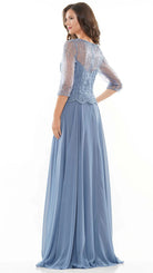 Marsoni by Colors - M312 Scoop A-Line Evening Dress - view 8