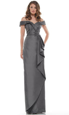 Marsoni by Colors - Ruffle Sheath Evening Dress MV1087