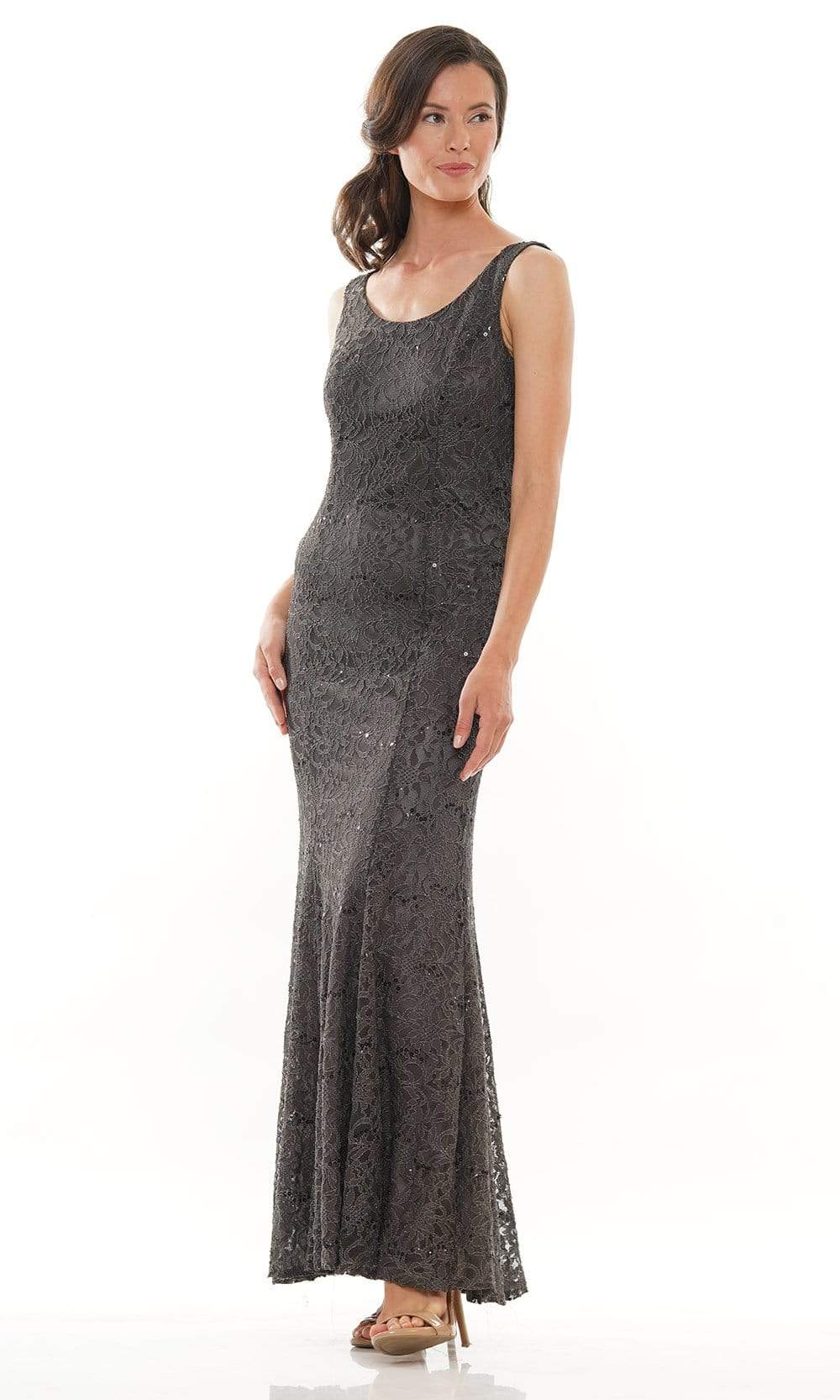 Marsoni by Colors - M301 Scoop Fit and Flare Evening Dress - view 7