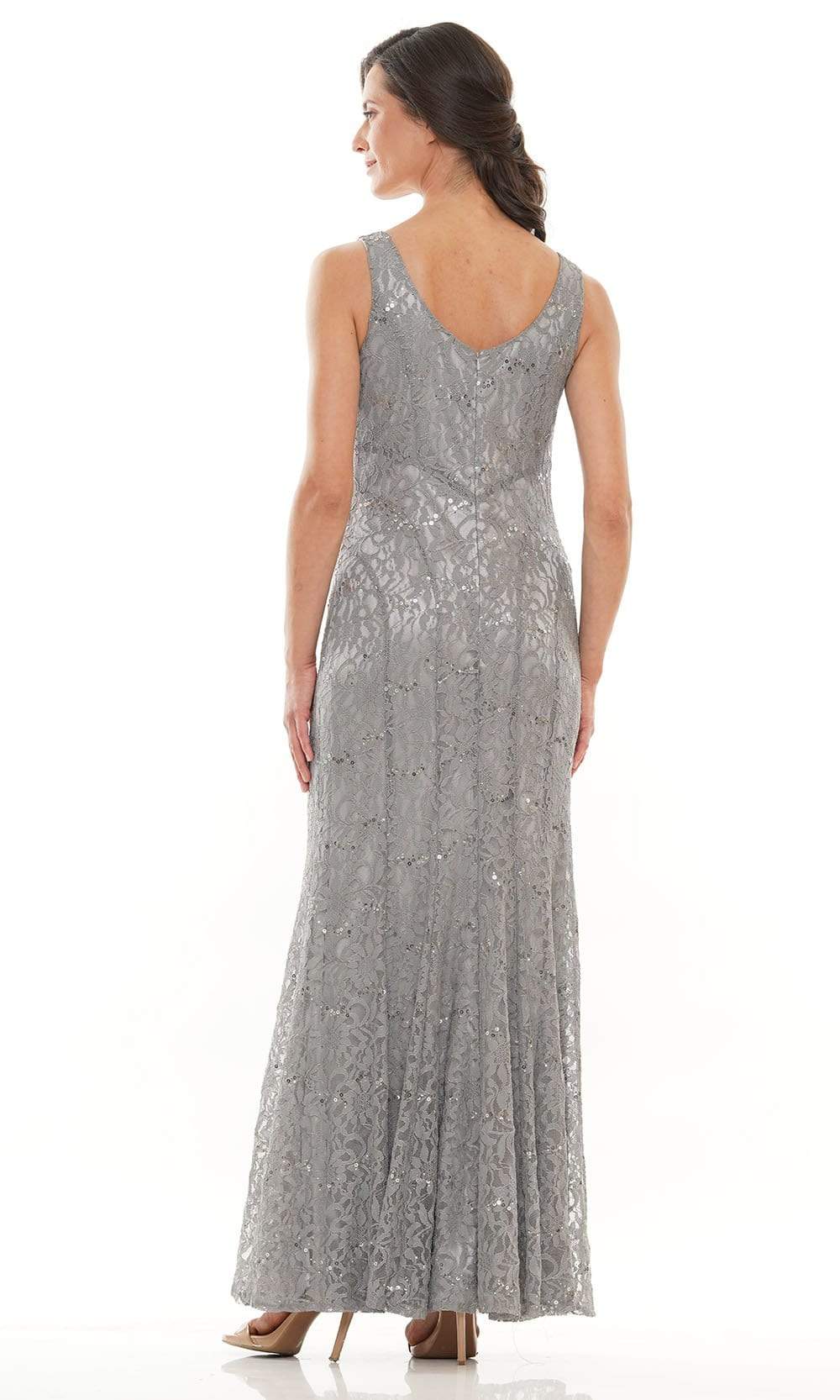 Marsoni by Colors - M301 Scoop Fit and Flare Evening Dress - view 13