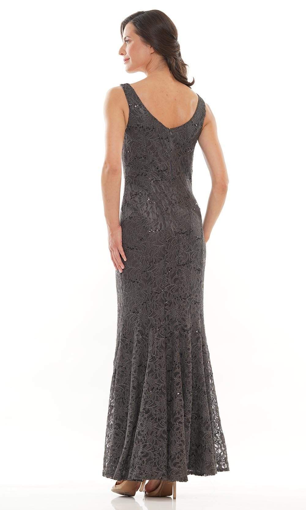Marsoni by Colors - M301 Scoop Fit and Flare Evening Dress - view 6