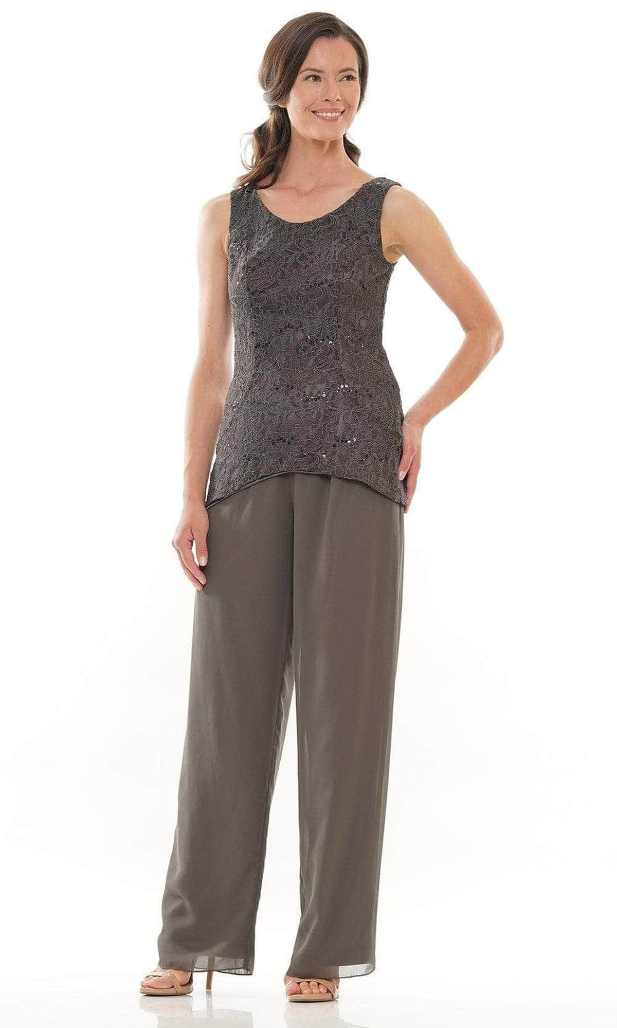 Marsoni by Colors M303 - Scoop Three-Piece Pantsuit