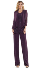 Marsoni by Colors M303 - Scoop Three-Piece Pantsuit