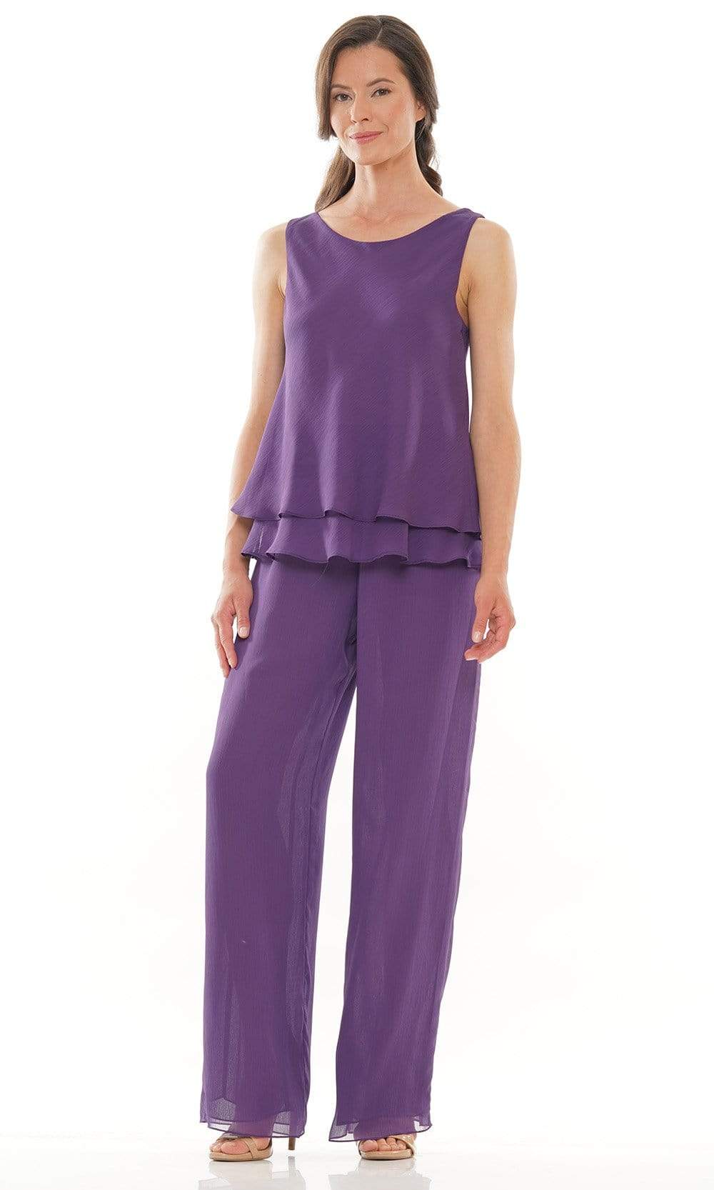 Marsoni by Colors - M304 Long Sleeves Jacket Pantsuit - view 7
