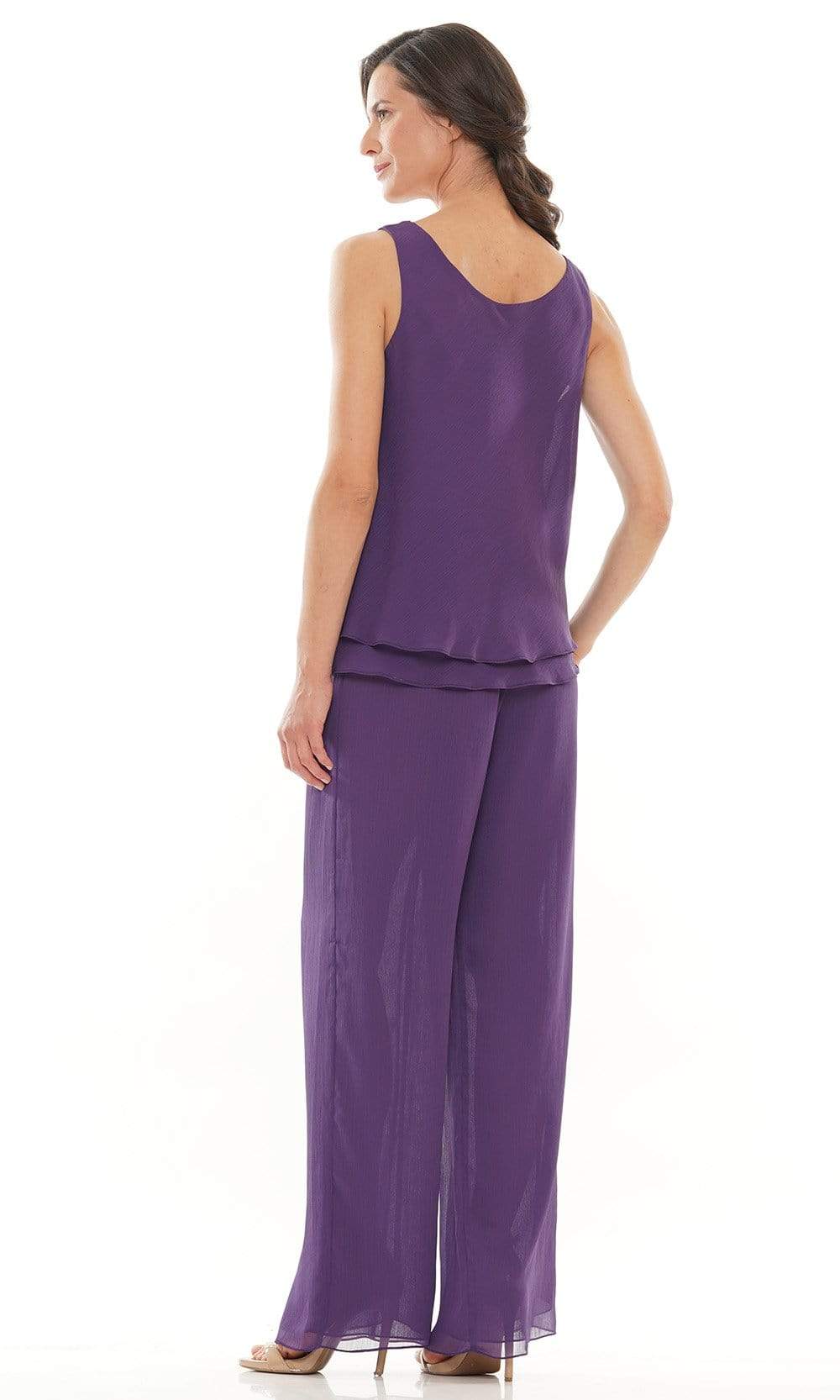 Marsoni by Colors - M304 Long Sleeves Jacket Pantsuit - view 6