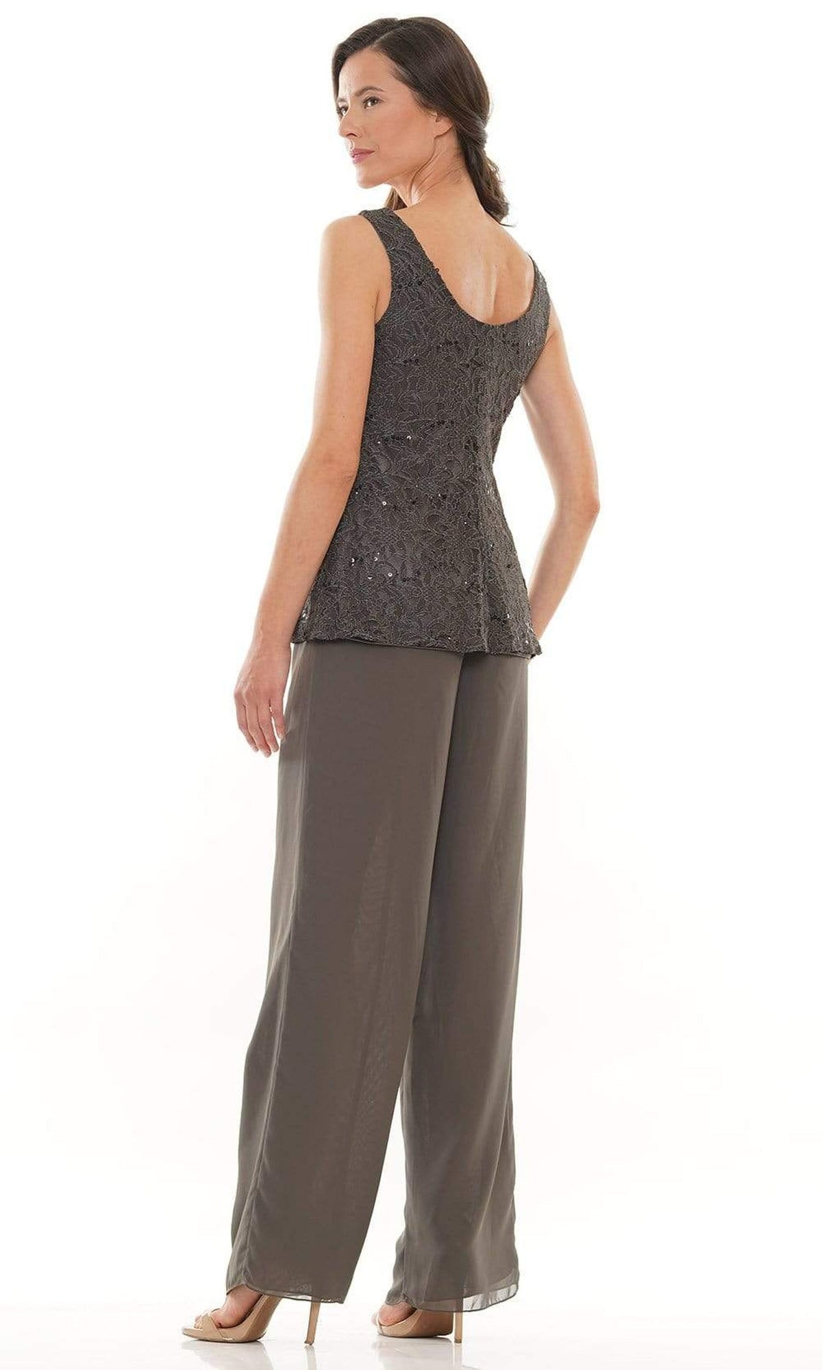 Marsoni by Colors - M305 Scoop Jacket Pantsuit