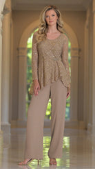 Marsoni by Colors - M305 Scoop Jacket Pantsuit