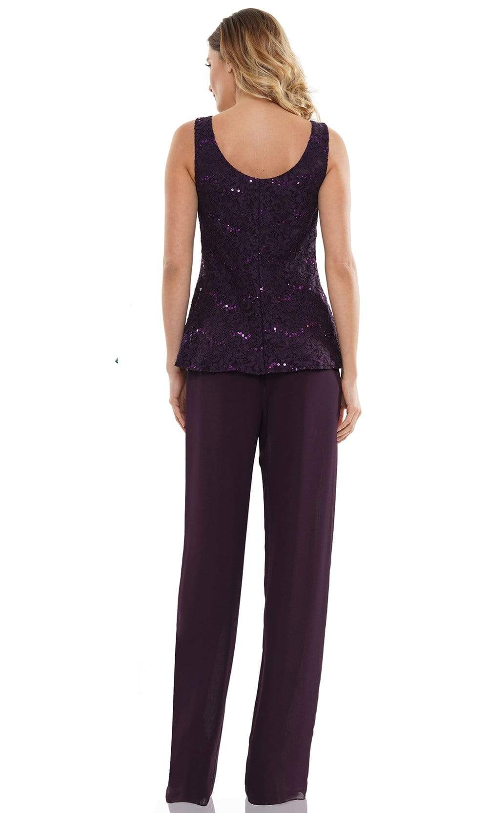 Marsoni by Colors - M305 Scoop Jacket Pantsuit - view 7