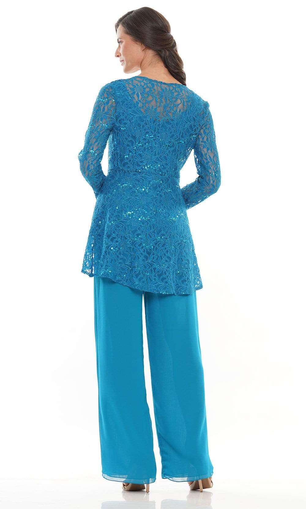 Marsoni by Colors - M305 Scoop Jacket Pantsuit - view 13