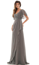 Marsoni by Colors M320 - Flutter Sleeve Evening Dress