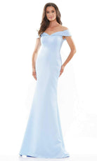 Marsoni by Colors - MV1153 Draped Off Shoulder Gown - view 4
