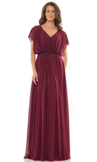 Marsoni by Colors - Embellished Chiffon Formal Dress MV1156