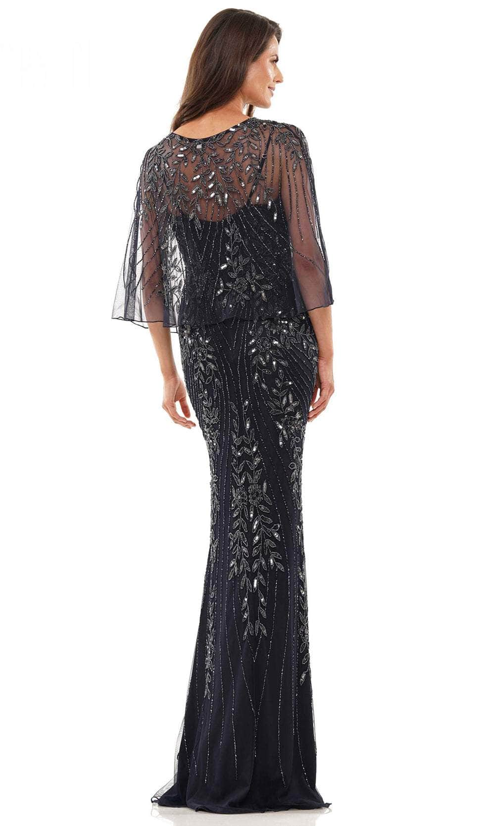 Marsoni by Colors MV1201 - Embellished Sheath Evening Dress - view 4