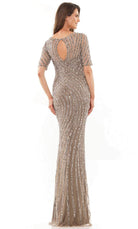 Marsoni by Colors MV1209 - Beaded Mesh Formal Dress