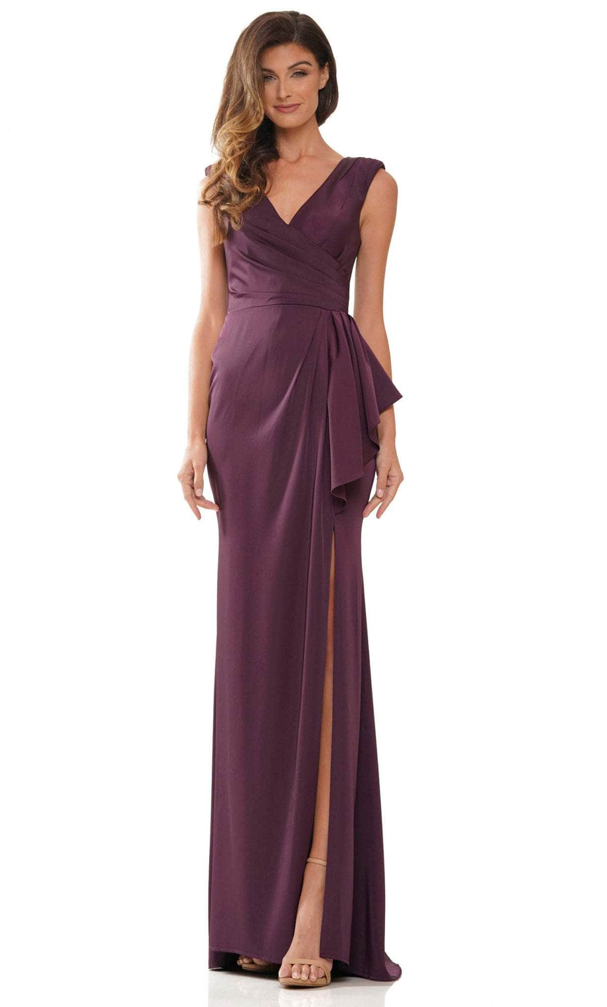 Marsoni by Colors MV1227 - Ruffle Accent Evening Dress - view 5