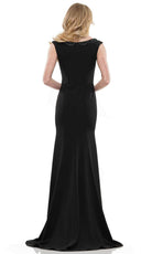 Marsoni by Colors MV1247 - Cap Sleeve Mermaid Evening Gown
