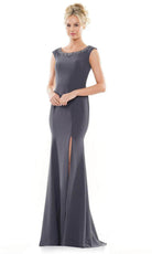 Marsoni by Colors MV1247 - Cap Sleeve Mermaid Evening Gown