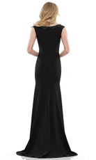 Marsoni by Colors MV1247 - Beaded Cap Sleeve Evening Gown