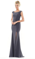 Marsoni by Colors MV1247 - Beaded Cap Sleeve Evening Gown