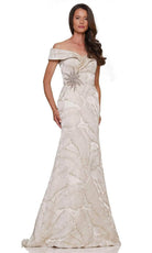 Marsoni by Colors MV1266 - Bejeweled Mermaid Evening Dress