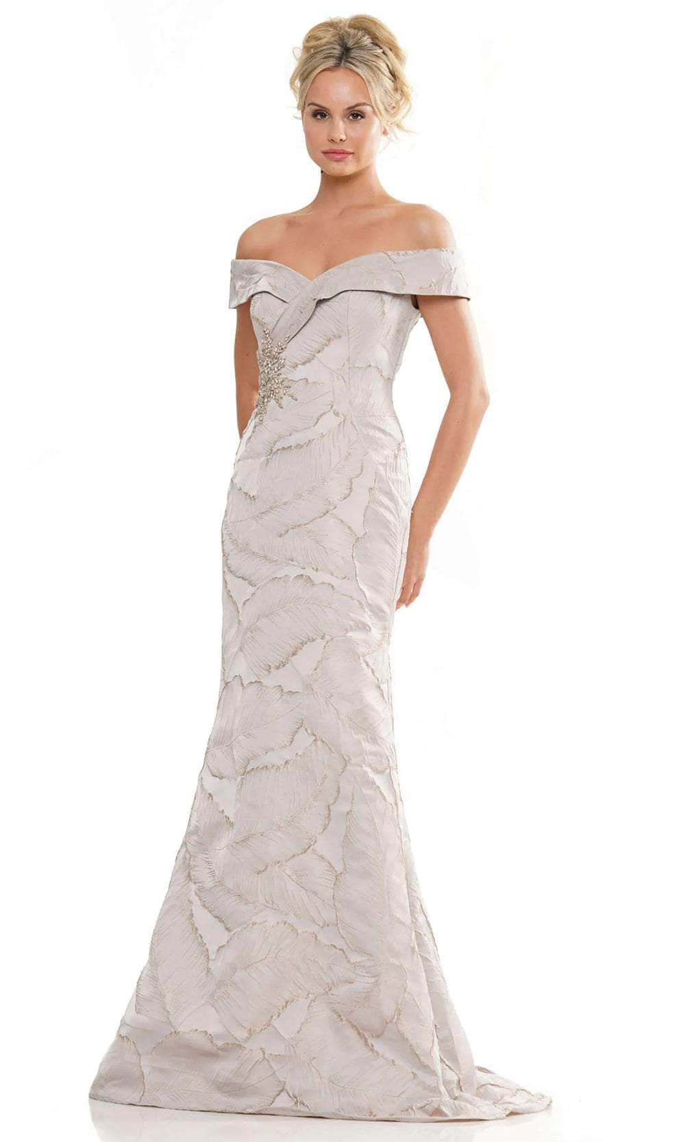 Marsoni by Colors MV1266 - Bejeweled Mermaid Evening Dress - view 4